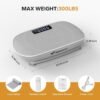 MERACH Vibration Plate Power Fitness Platform Whole Body Workout Speed Control
